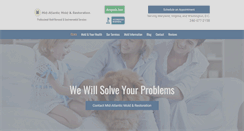 Desktop Screenshot of midatlanticmold.com